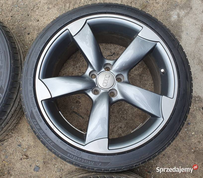 Koła alufelgi audi rotor 5x112 opony letnie Ziębice