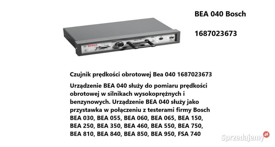 Bea 040 1687023673 BDM 300 Bosch Bielsko-Biała