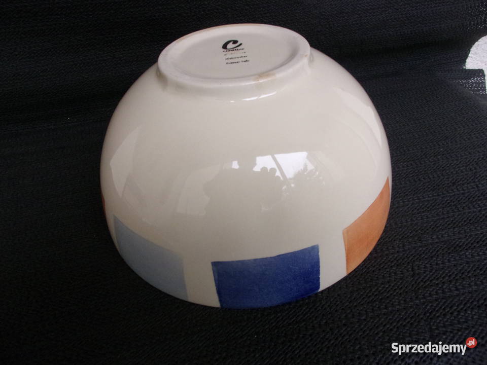 Piękna duża misa recznie robiona z ceramiki mazowieckie Warszawa sprzedam