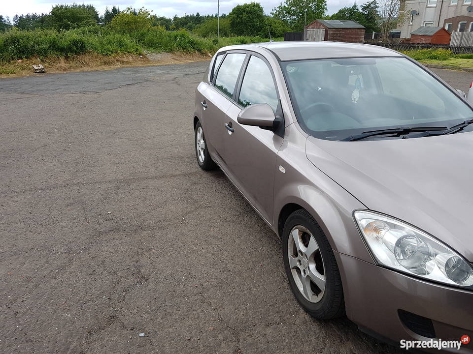Kia Ceed 16 crdi 2007 anglik bezwypadkowy Goleniów