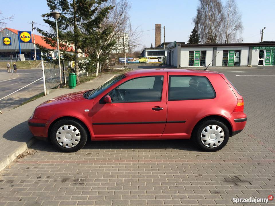 VW GOLF IV 19 TDI KLIMAT TEMPOMAT 2000r poduszka powietrzna Chełmno