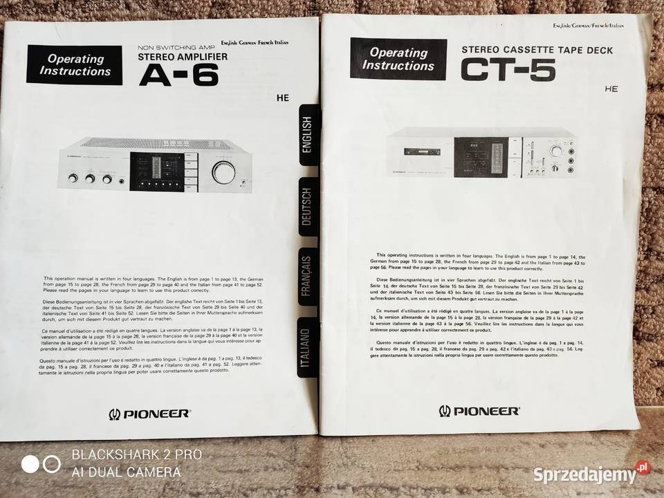 duża wieża Pioneer Vintage Grabowo