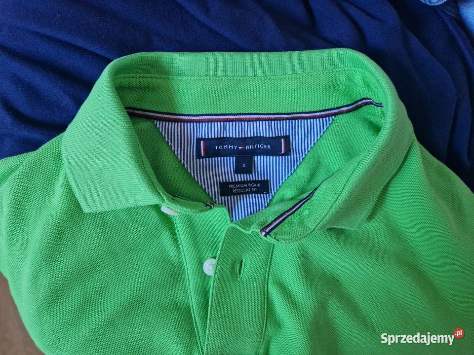 Nowa zielona koszulka polo Tommy Hilfiger Bibice sprzedam