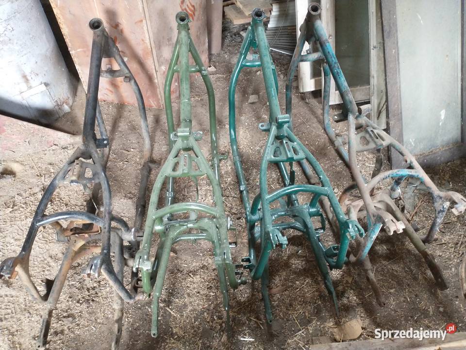 Dniepr K750 Rama długa z wahaczem
