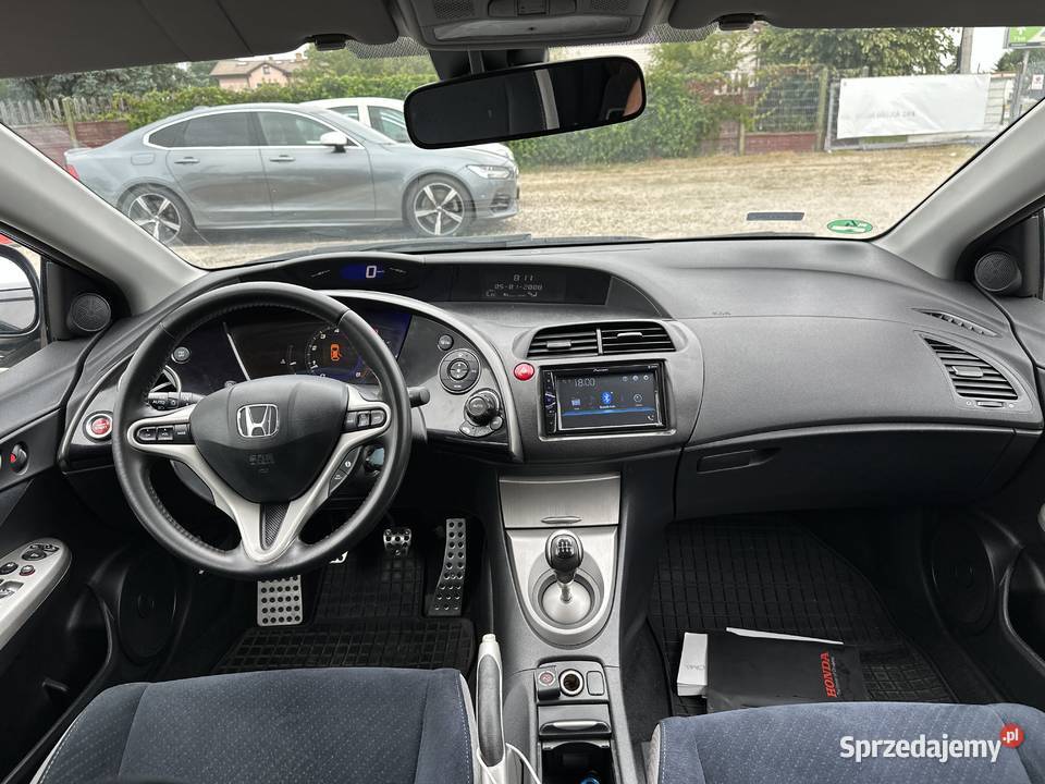 Honda Civic 18 LPGKamera cofania Isofix Zamiana welurowa tapicerka mazowieckie Warszawa