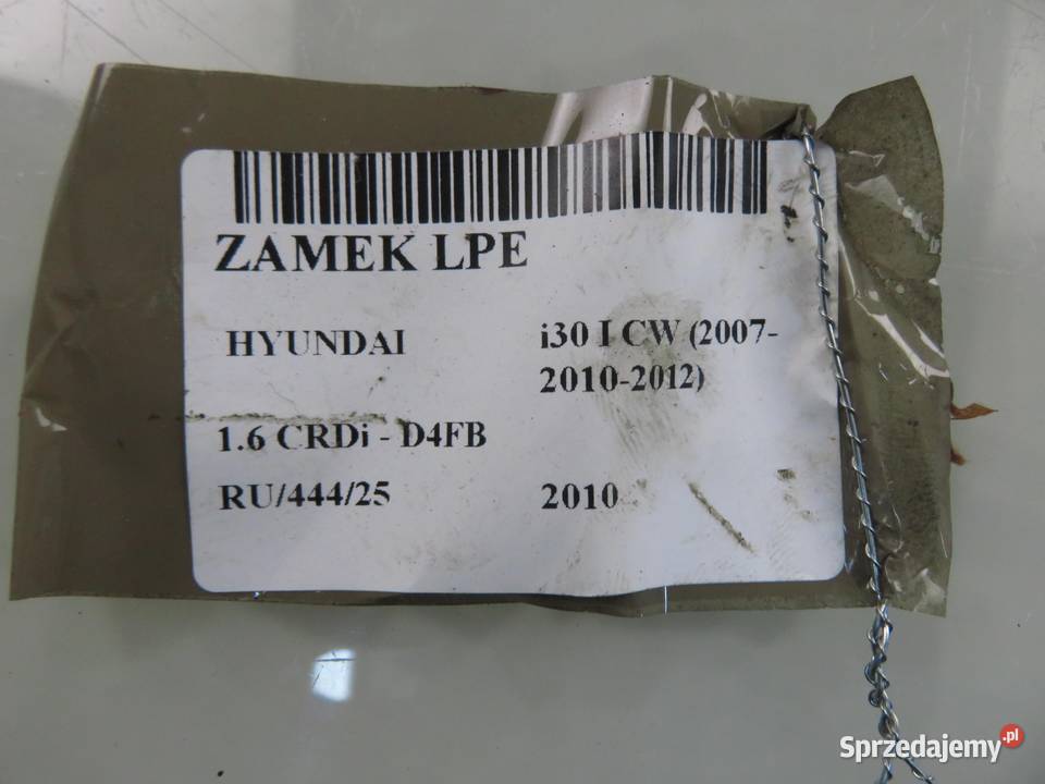 ZAMEK LEWY PRZEDNI HYUNDAI i30 I 813202L020 sprzedam