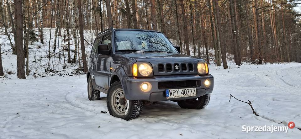 SUZUKI JIMNY 13 4X4 manualna mazowieckie Przysucha sprzedam