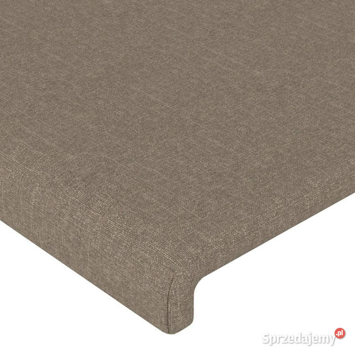 Zagłówek do łóżka z LED taupe 90x5x118128 sprzedam