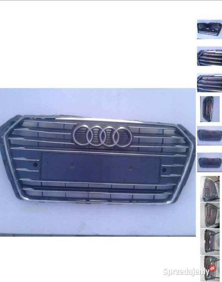ATRAPA GRIL GRILL ZDERZAKA PRZEDNIEGO PRZÓD AUDI