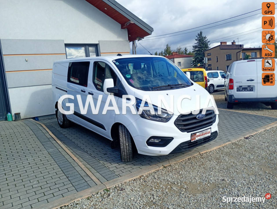 Ford Transit Custom 5osobowy long ESP Chełm Śląski