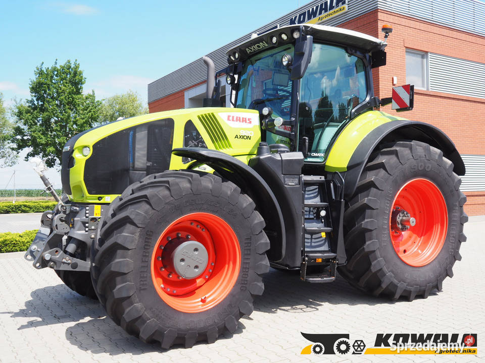 Claas Axion 920 CMATIC GPS CEMIS1200 PTO Ciągnik Amortyzacja kabiny Stęszew