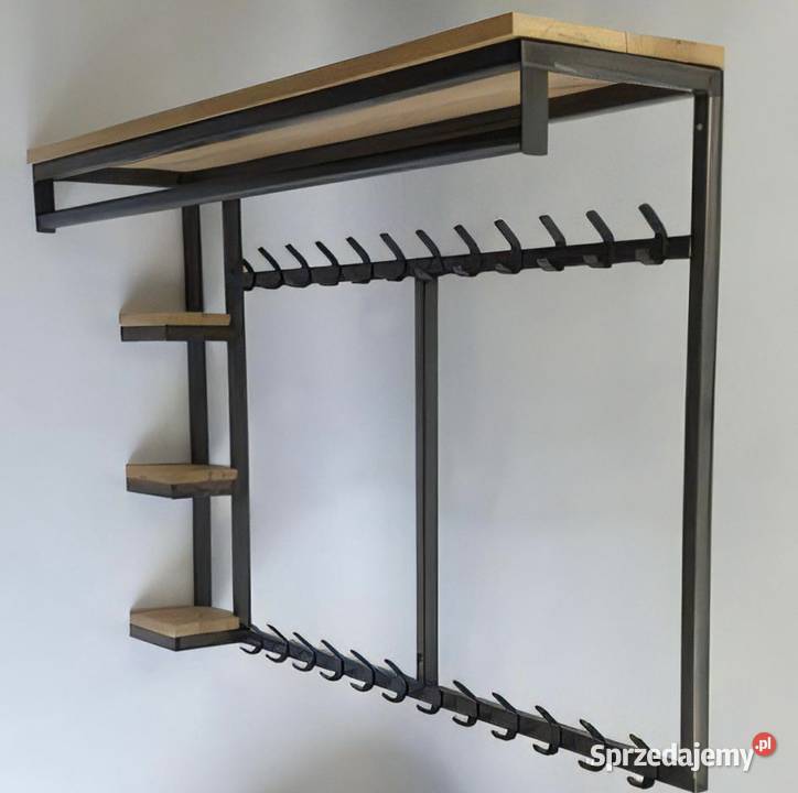 Metalowy wieszak LOFT na ubrania Wieszaki Gdynia