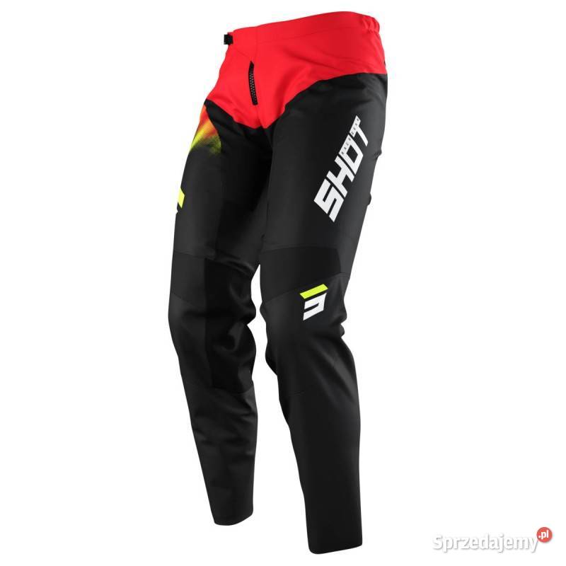 STRÓJ CZERWONY DZIECKO 89 LAT CROSS SPODNIE Mrągowo