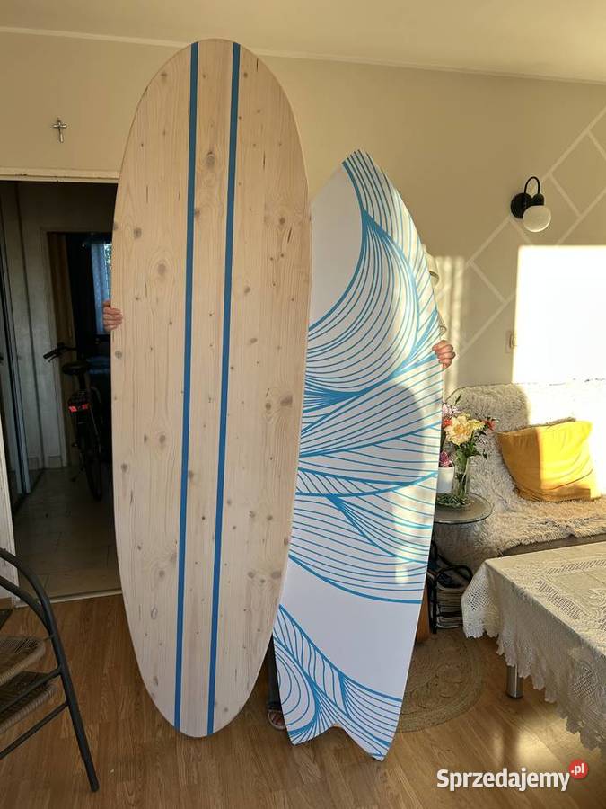 Deska surfingowa atrapa sklejka replika imitacja Poznań