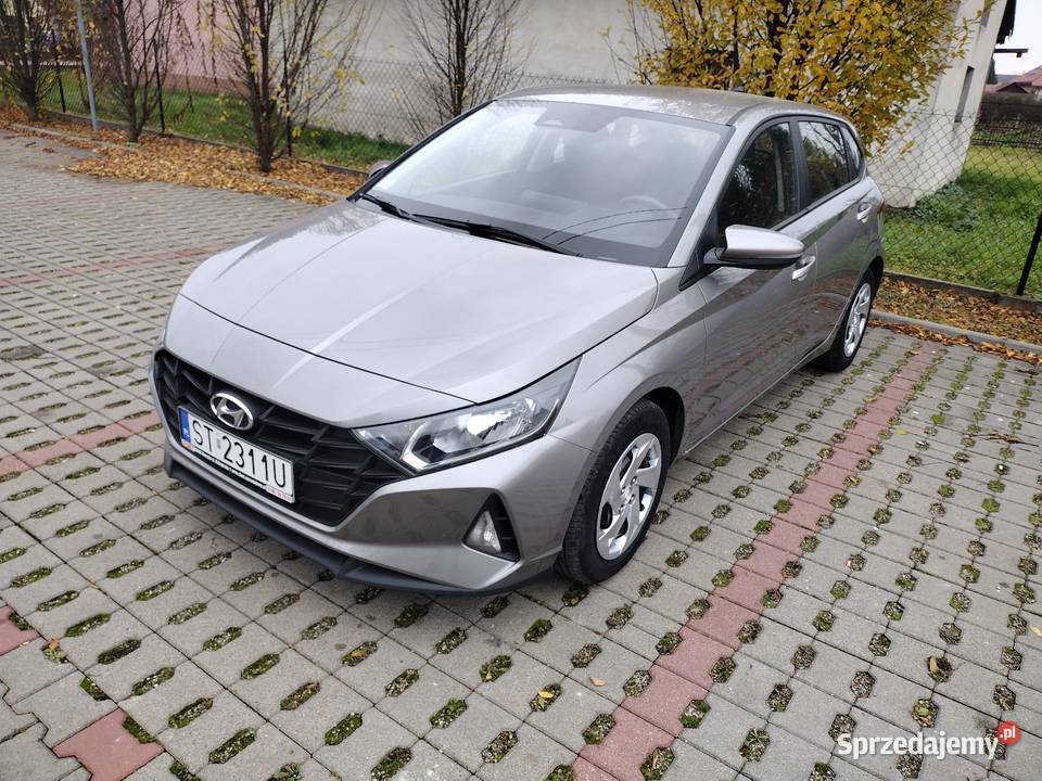 Hyundai i20 12 benzyna 2021r Salon Polska FakVAT isofix podkarpackie Rzeszów
