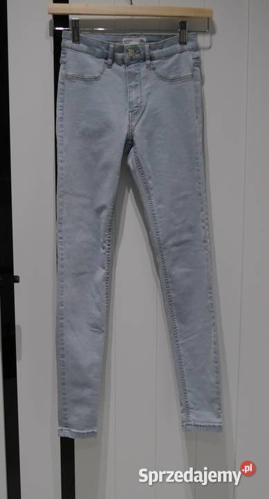 Sinsay świetne spodnie skinny nowe 34 XS Wrocław