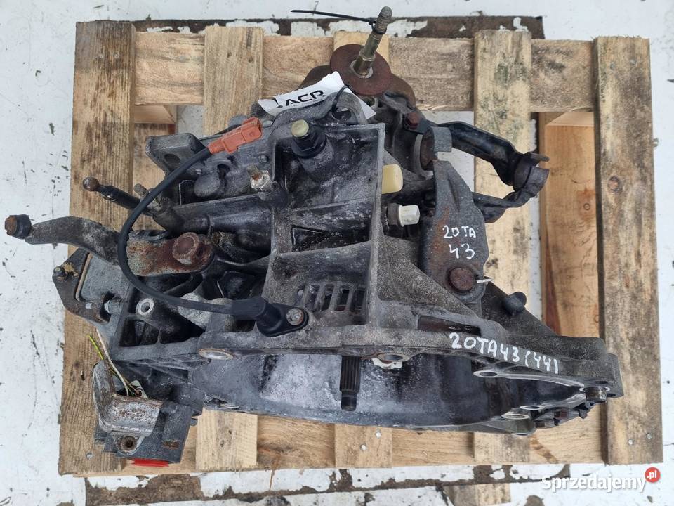 Peugeot 306 20 16V SKRZYNIA BIEGÓW 20TA43 manual sprzedam