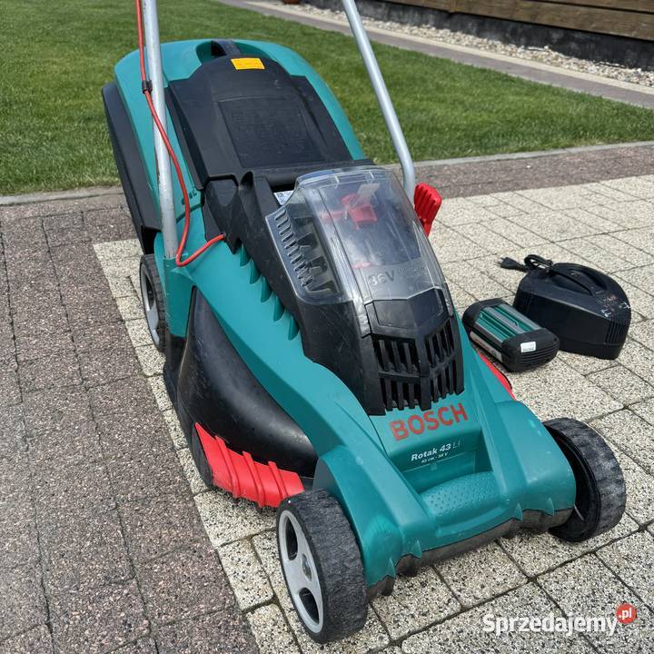 Kosiarka akumulatorowa Bosch Rotak 43Li z koszem Lubin