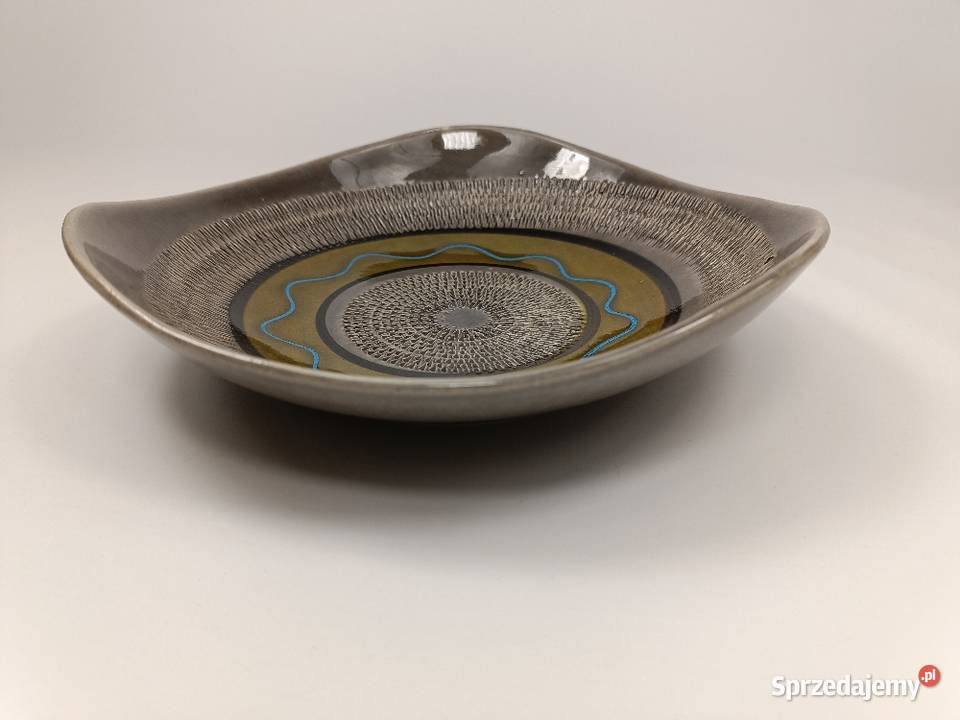 Ceramiczna patera Niemcy lata 70 lubuskie Zielona Góra