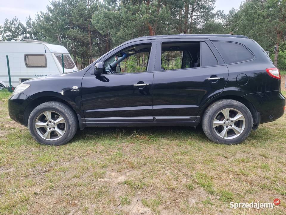 Hyundai Santa Fe 2006 27 V6 LPG zadbany wielofunkcyjna kierownica Łódź