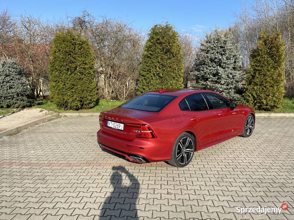 Volvo S60 T6 AWD R Design pakiet POLESTAR przyciemniane szyby Tarnów