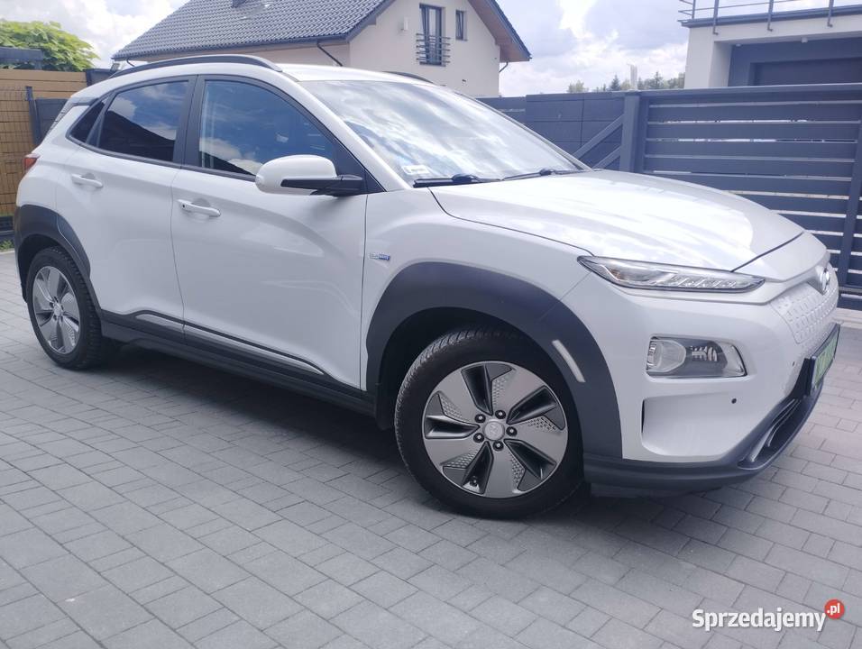 Hyundai Kona Elektryk Premium Serwis ASO FV 23 poduszka powietrzna