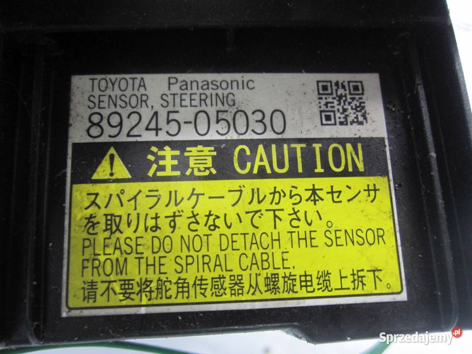 TOYOTA AVENSIS T27 III 10r AIRBAG taśma zwijak Kielce