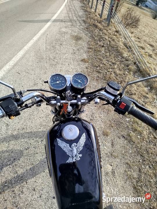 Motocykl Suzuki gn 125 klasyk jazda na kat B Rdzawka