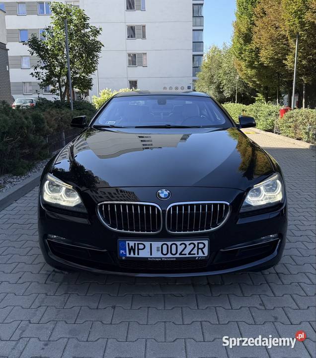 BMW 6 F13 Coupe 640d 313 Bezwypadkowy Warszawa
