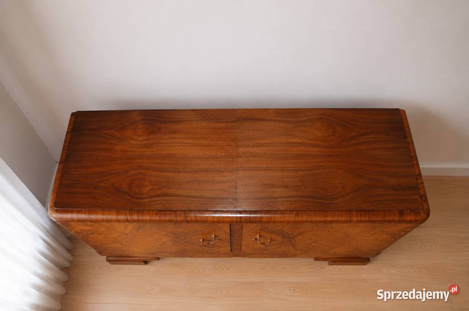Komoda Art Deco antyk szafka pod TV RTV Poznań