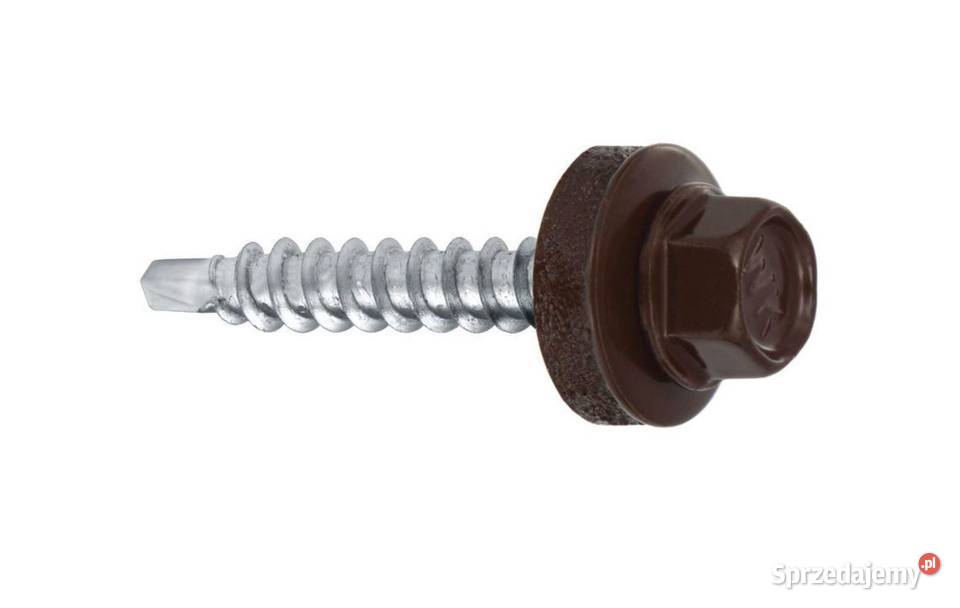 Wkręty farmerskie KLIMAS 48 x 35 mm brąz 8017 lubelskie Dęblin