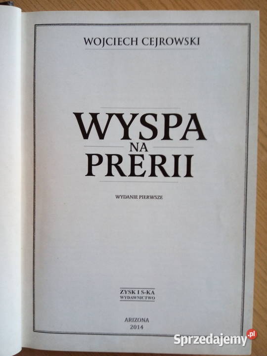 Wyspa na prerii Wojciech Cejrowski książka