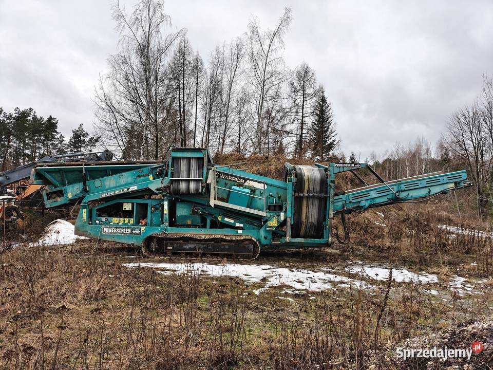 Przesiewacz wibracyjny Powerscreen Warrior 1400 Pozostałe świętokrzyskie Ostrowiec Świętokrzyski