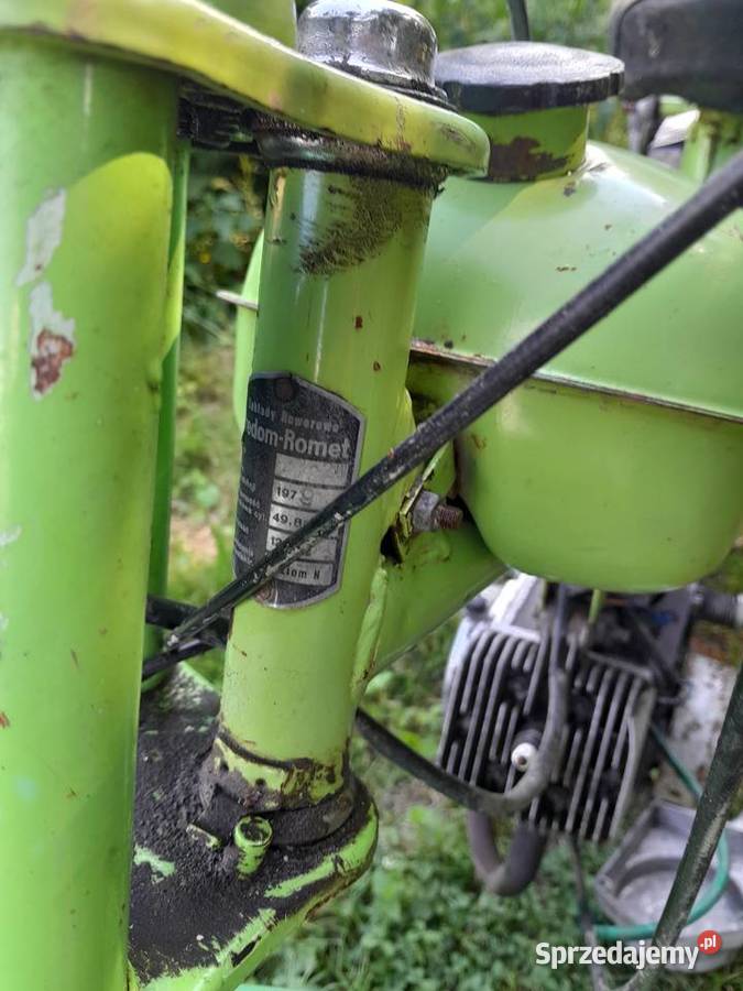 Romet komar 2352w zielony z prywatnej kolekcji Świerzawa