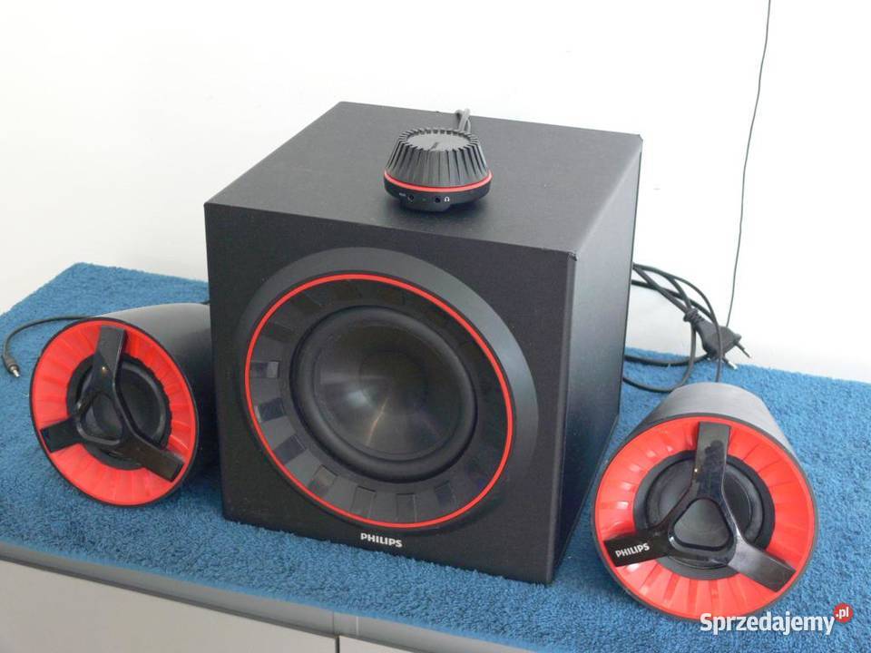 Philips SPA7380 aktywny zestaw głośnikowy Wzmacniacze i pokrewne Jasło