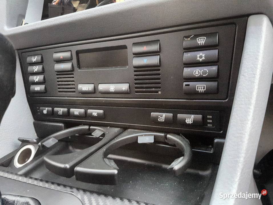 Cupholder uchwyt na kubki BMW E39 stan Wyposażenie wnętrza Sietesz sprzedam