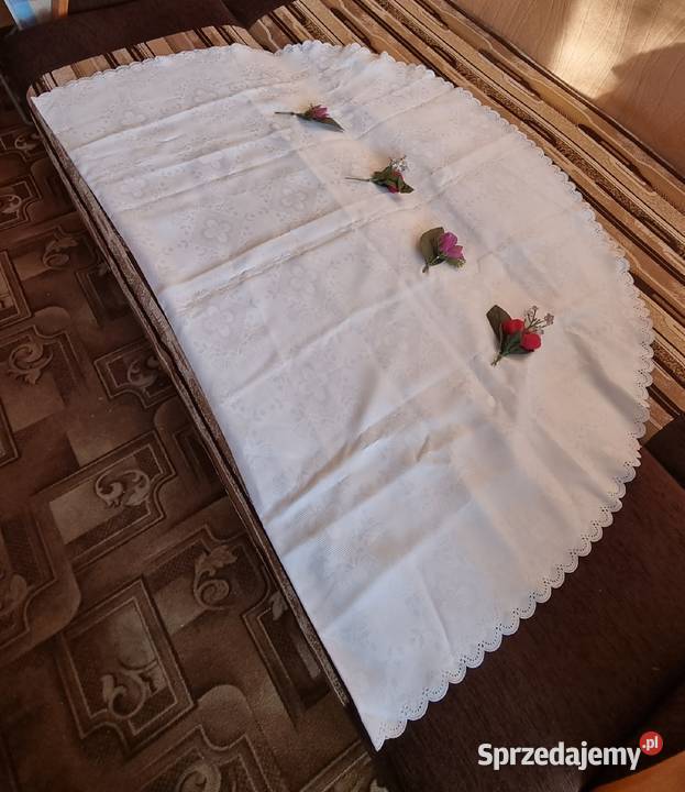 Obrus biały śląskie