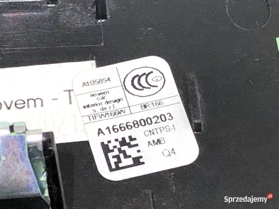 LISTWY DEKOR MERCEDES GLE A1666800203 SUV 1518 sprzedam