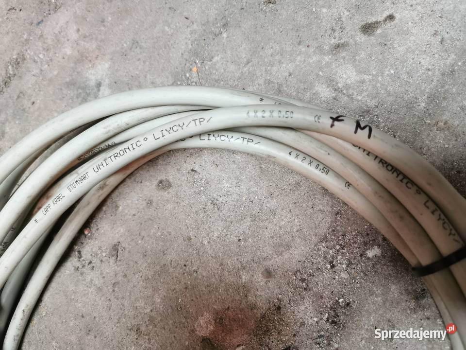 kabel LIYCY 4x2x05 7m linka ekranowana dolnośląskie Wrocław