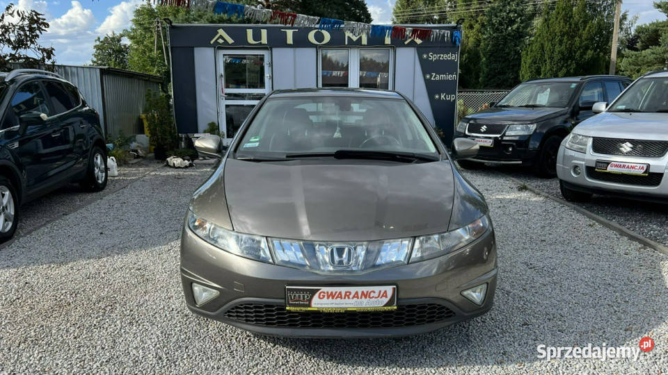 Honda Civic SPRZEDANY 18 Benzyna Super StanWelur lakier metallic dolnośląskie Świdnica