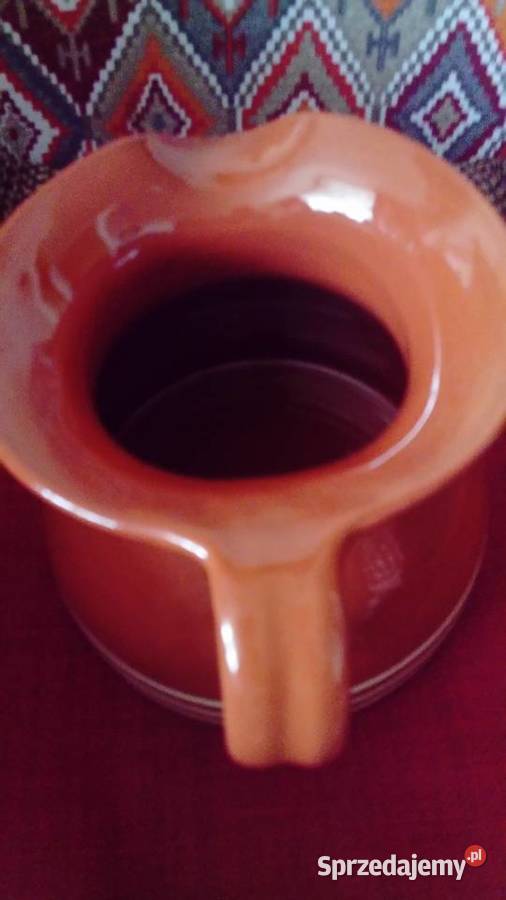 Piękny brązowy dzban sprzedam