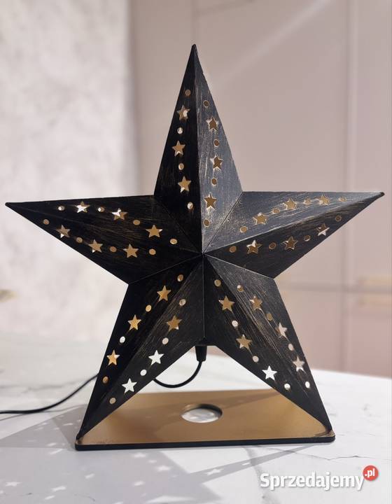 Ozdoba solarna TchiboMetal Star Gwiazda Wyposażenie wnętrz