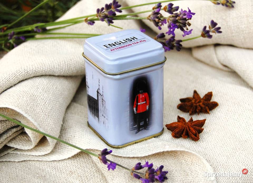 English Teas mała puszka na herbatę 25 g Lublin sprzedam