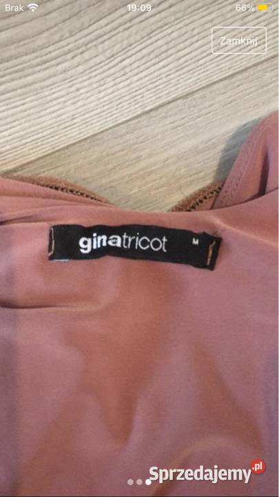 Body na cienkich ramiączkach Gina Tricot M Inna marka małopolskie Skawina