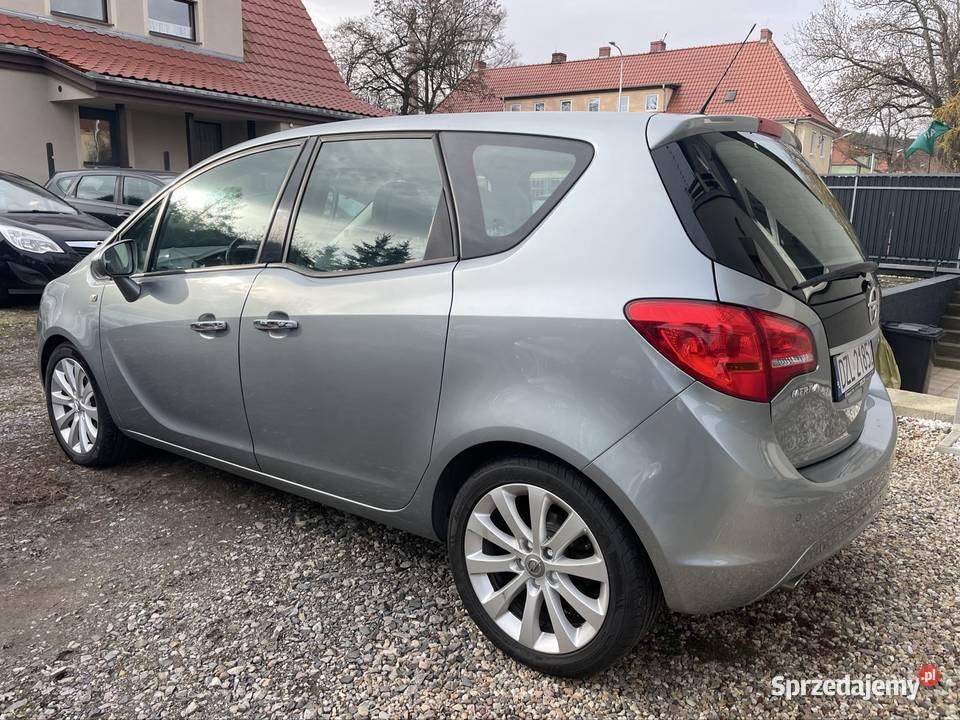 Opel meriva 17 cdti 2011 pół skóra Alu komputer pokładowy Złotoryja sprzedam