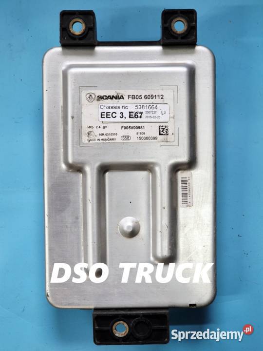 FB05 609112 5381664 2307227 Sterownik Adblue ciężarowe Pozostałe Motoryzacja Zawichost