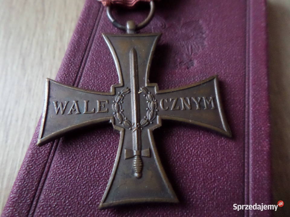 Krzyż Walecznych oryginał Poznań