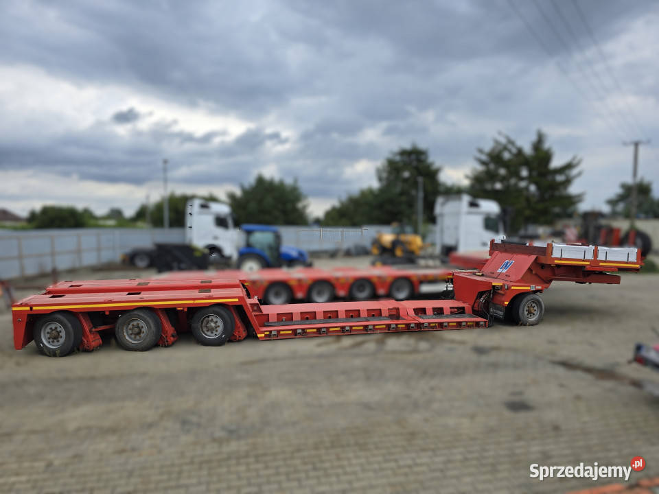 Naczepa niskopodwoziowa NICOLAS B4763D ładowność Niskopodłogowe
