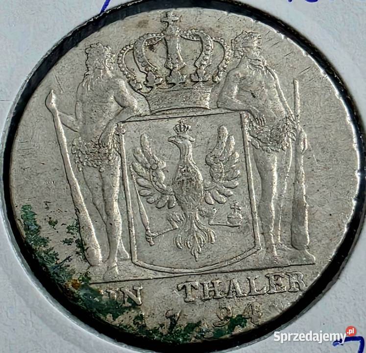 Talary Fryderyk Wilhelm II Numizmatyka Sosnowiec