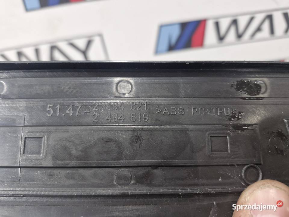 BMW E39 LISTWY PROGOWE MPAKIET ORYGINAŁ